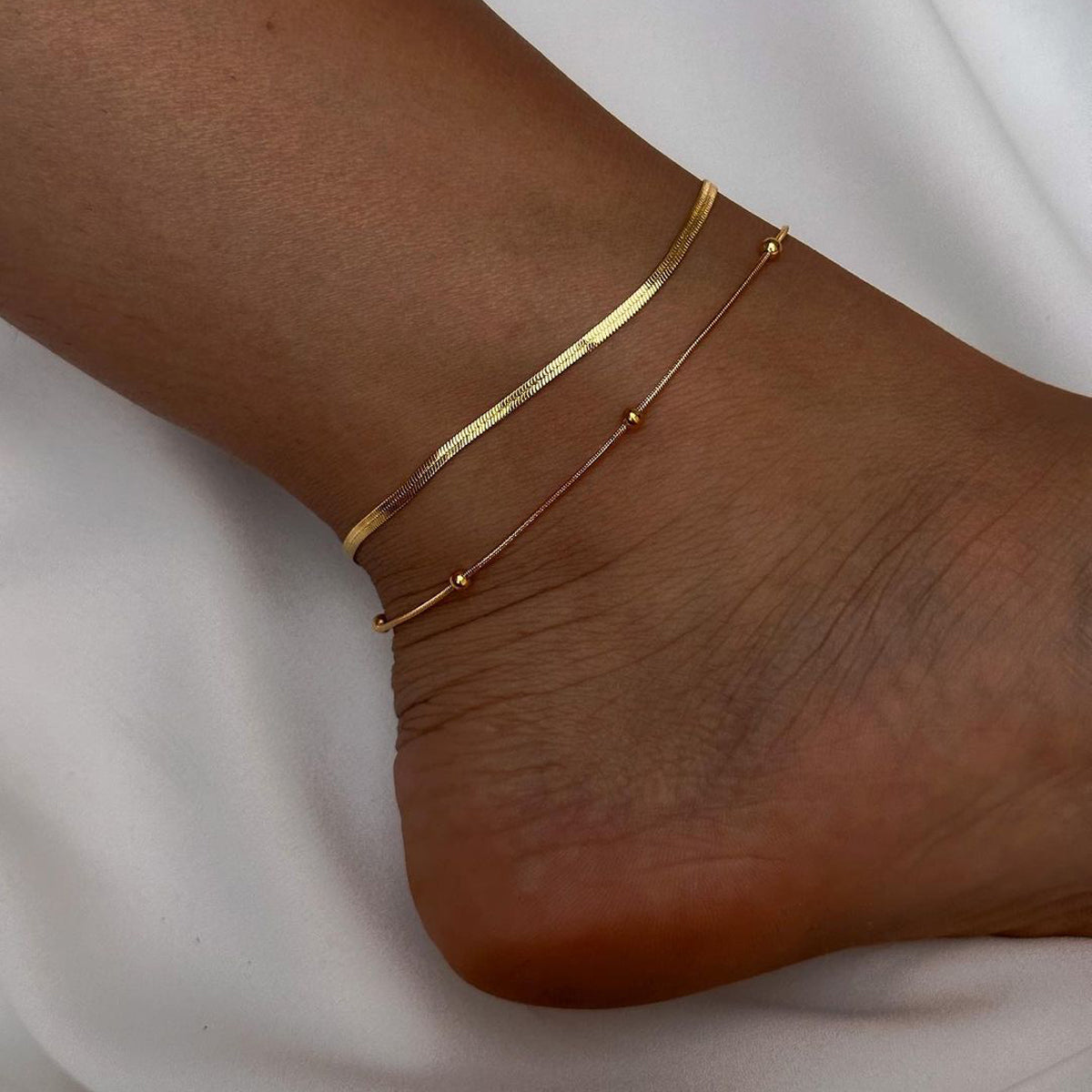 Gold One size Anklet