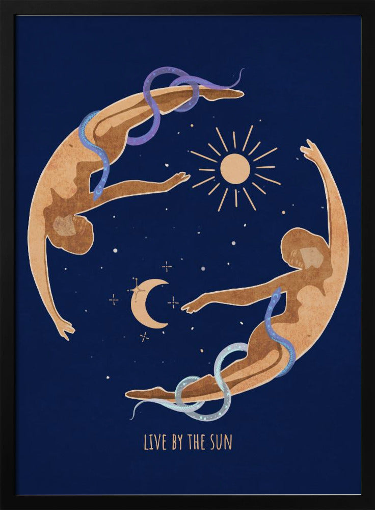 Wall art Spiritual Feminine Energy, Sun, Moon, Snake, Venus..-2