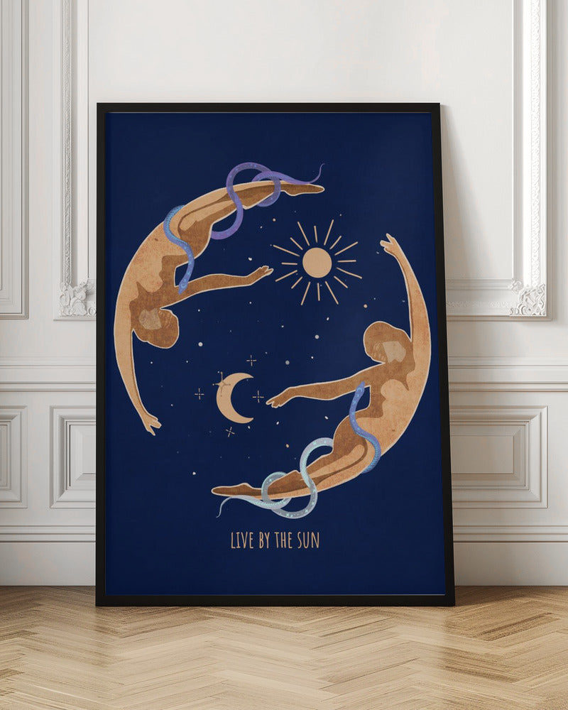 Wall art Spiritual Feminine Energy, Sun, Moon, Snake, Venus..-3