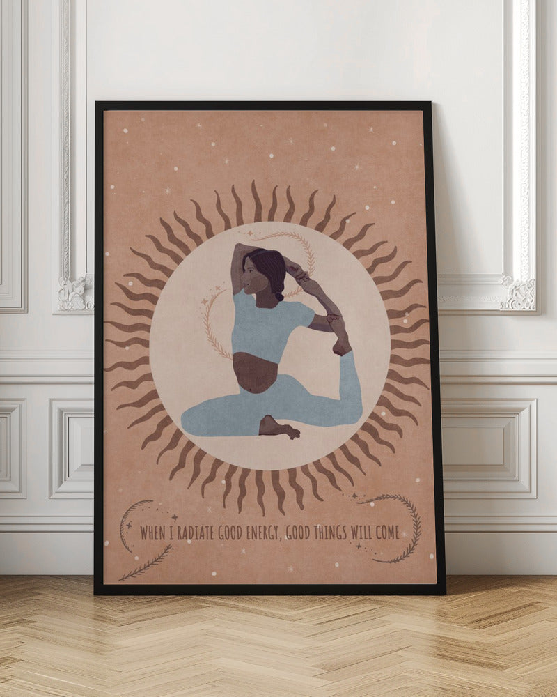 Wall art Spiritual Feminine Energy, Sun, Moon.-3