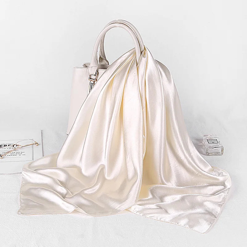 Silk Scarves for Women Square 90*90 cm