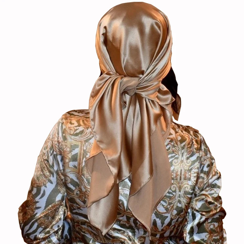 Silk Scarves for Women Square 90*90 cm