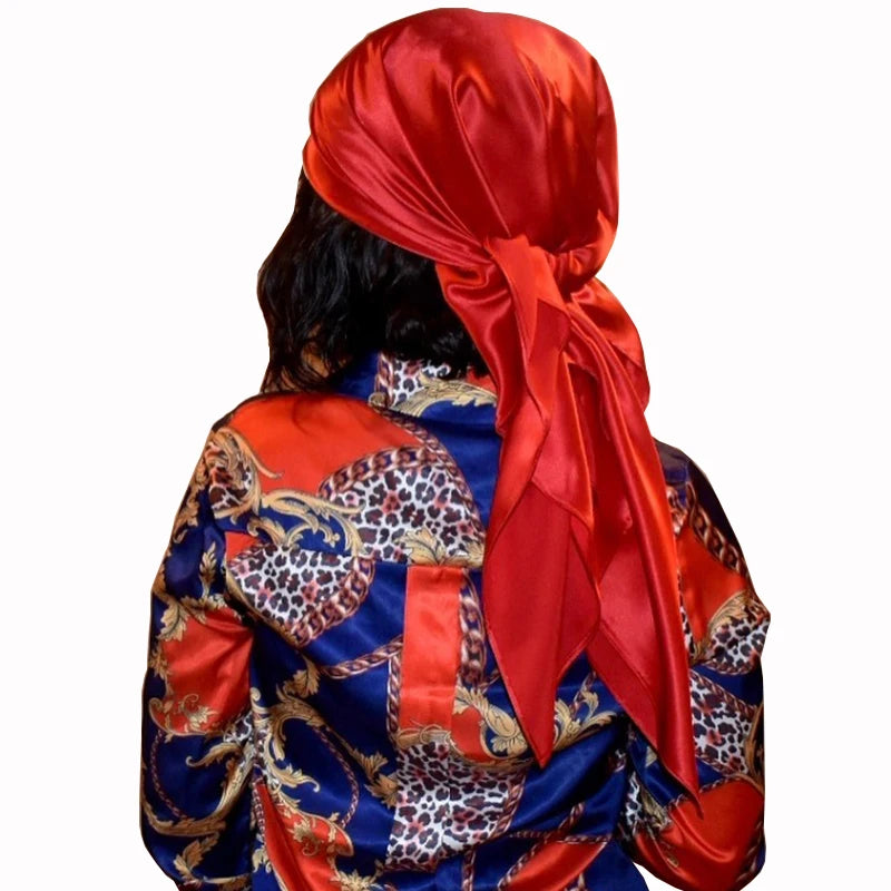Silk Scarves for Women Square 90*90 cm