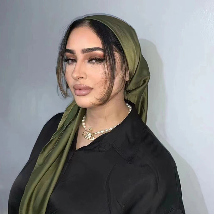 Silk Scarves for Women Square 90*90 cm