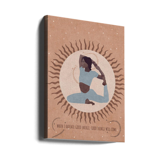Wall art Spiritual Feminine Energy, Sun, Moon.-0